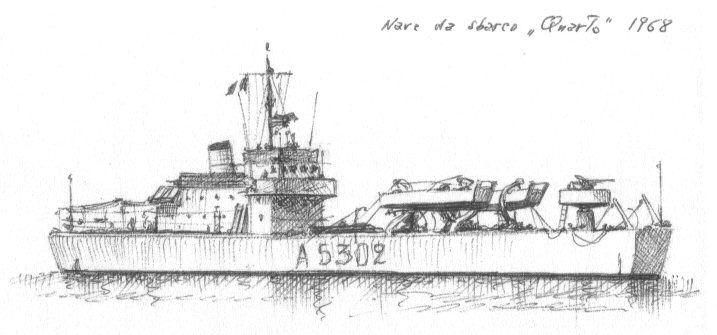 1968 - Nave da sbarco 'Quarto'